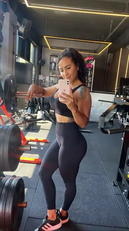 3D Leggings with Resistance Band | Metabolism Booster