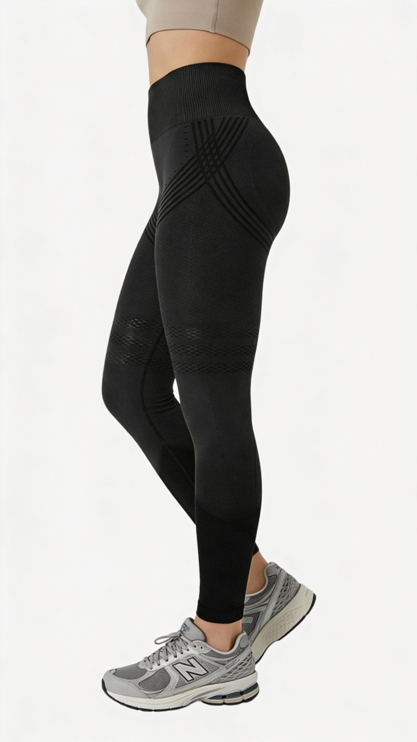 3D Leggings with Resistance Band | Metabolism Booster